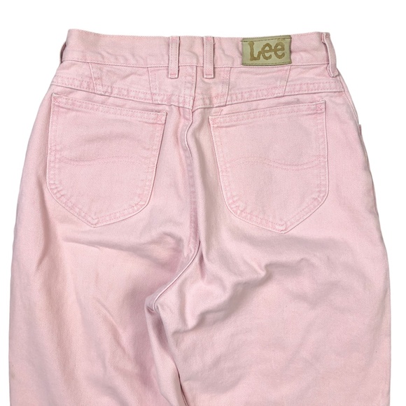 Lee Vintage Light Wash Pink Denim Slim Ankle Jeans Womens 6 Medium - Picture 3 of 6